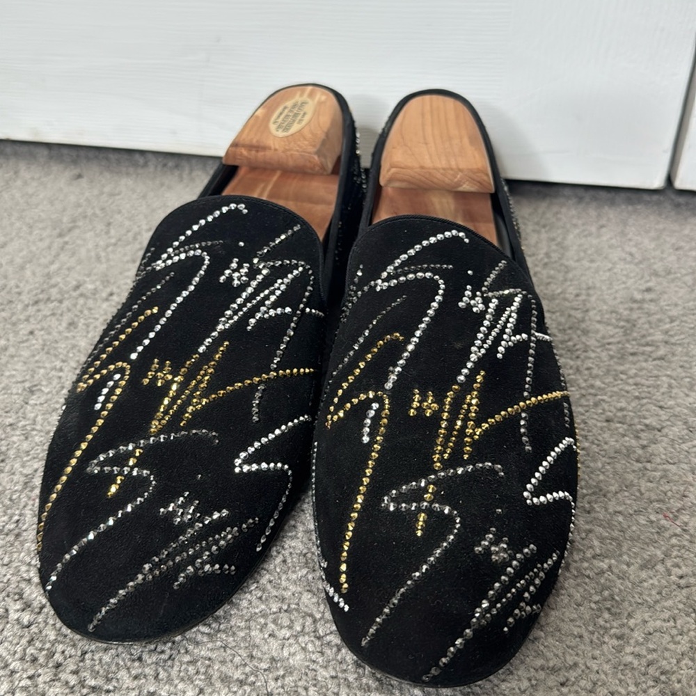 G-GLAM Black Loafers Giuseppe Zanotti EU 42 1/2